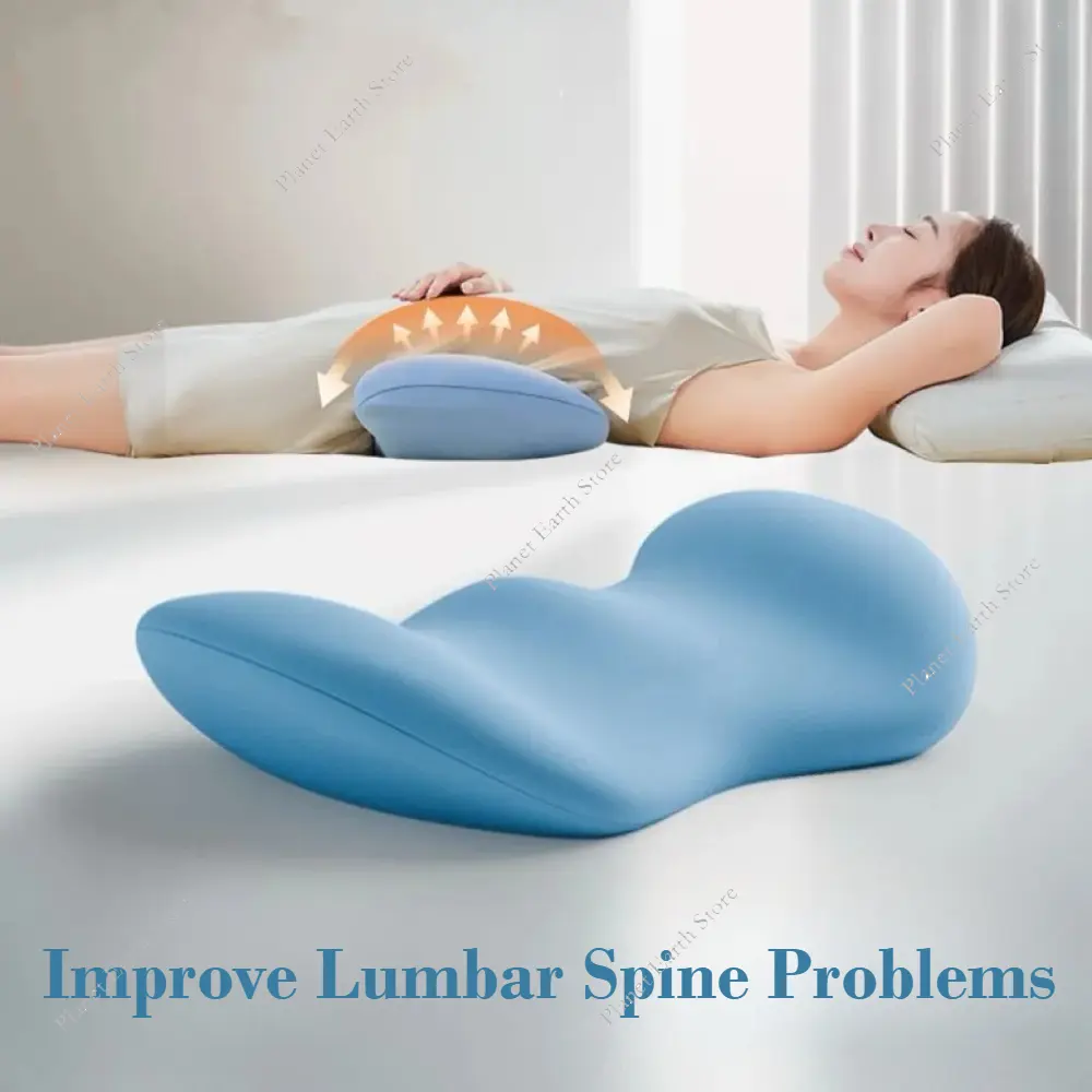 Bed Lumbar Cushion Sleeping Lumbar Pillow  Backrest Lumbar Support Flat Lying Artifact Cushion Lumbar Protrusion Sleep Special