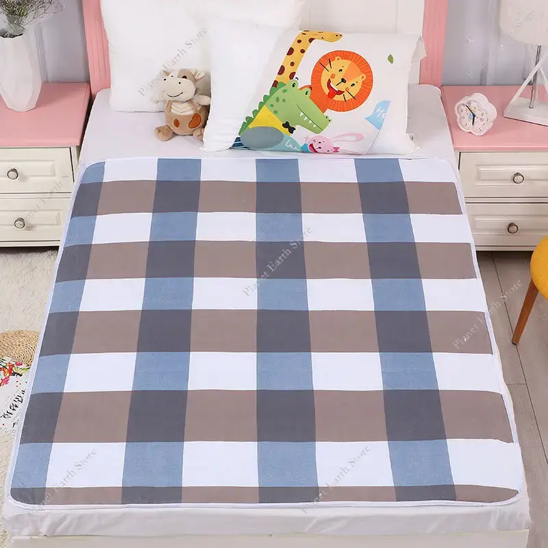 70*90CM Diaper Changing Mat for Baby Adult Elder Incontinence Bed Pad Washable Underpads Waterproofing Soft Menstruation Pad