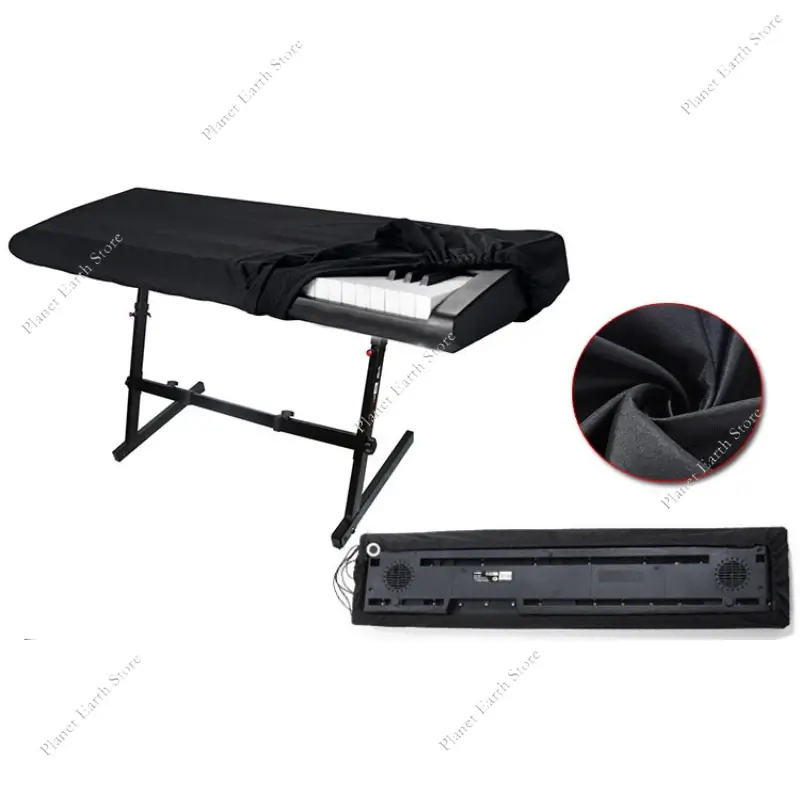 61/76/88 Key Keys Piano Keyboard Dust Cover for Digital Electric Pianos Washable Adjustable Breathable Piano Keyboard Covers