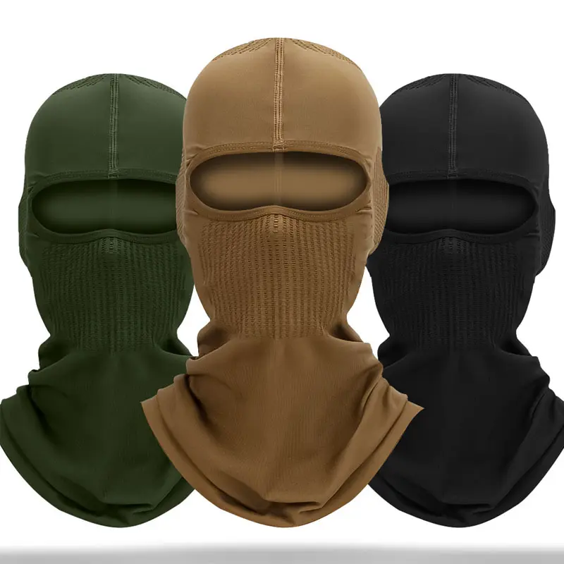 New Full Face Scarf Ski Cycling Full Face Cover Camouflage Balaclava Winter Neck Head Warmer Tactical Airsoft Cap Helmet Liner
