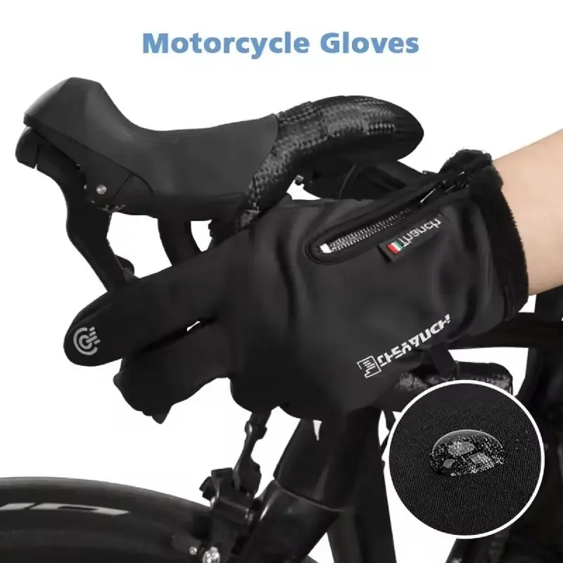 Winter Gloves Waterproof Thermal Touch Screen Windproof Warm for Cold Weather Running Hiking Ski Snowboarding Men Women