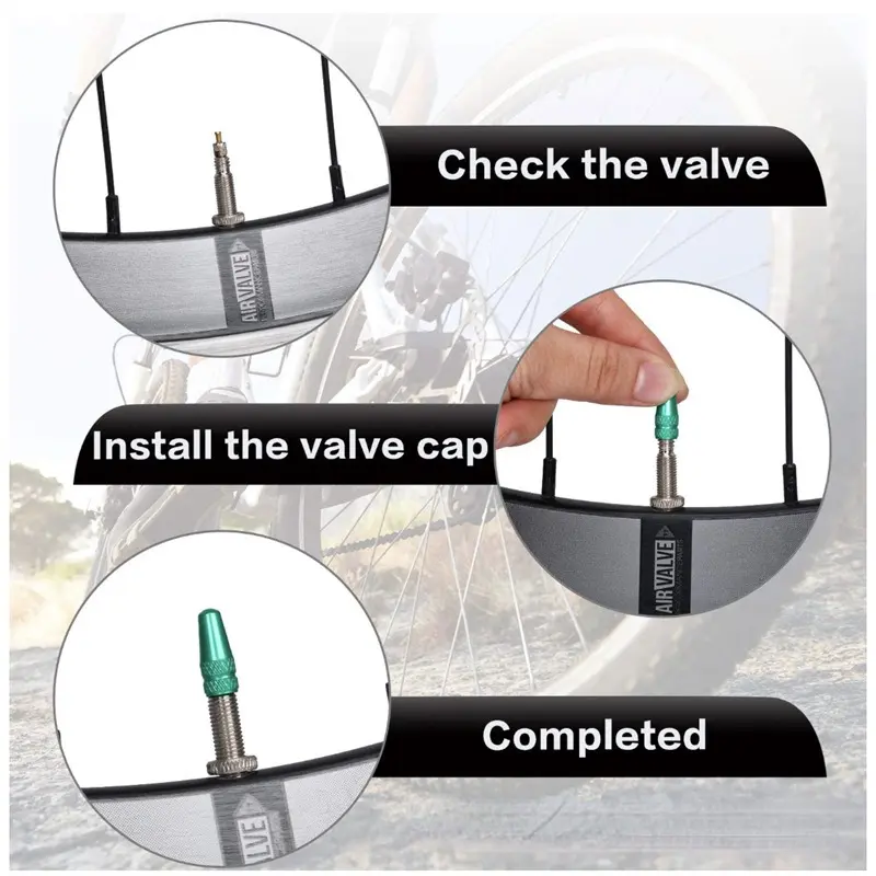 4/8pcs Aluminum Alloy Bicycle Tire Prest Valve Cap MTB Road Bike Covered Protector Road MTB Tyre Dustproof Bike Presta Valve