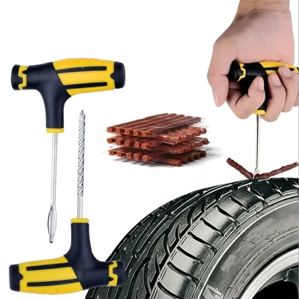 1/5/10Pcs Tire Repair Strips Tubeless Rubber Stiring Glue Seals for Car Motorcycle Tyre Puncture Kit Wicks Worms Tools Parts
