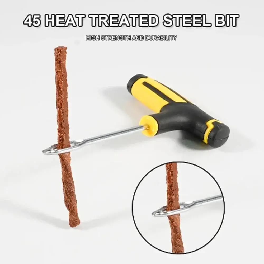 1/5/10Pcs Tire Repair Strips Tubeless Rubber Stiring Glue Seals for Car Motorcycle Tyre Puncture Kit Wicks Worms Tools Parts