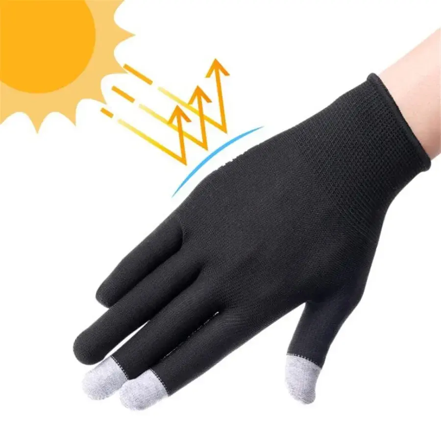 Breathable Anti-skid GEL Touch Screen Gloves Summer Thin Riding/Driving/Mountaineer Wrist Gloves Men Women Sport Running