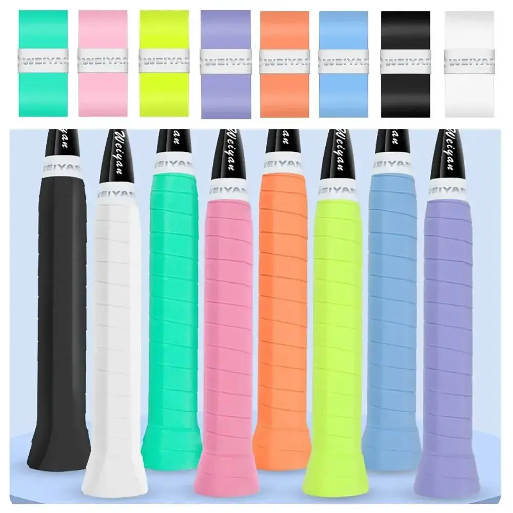 1Pcs Anti-slip Band Grip Tape Tennis Squash Racket Badminton Sweatband Windings Over Bicycle Handle Badminton Accessories