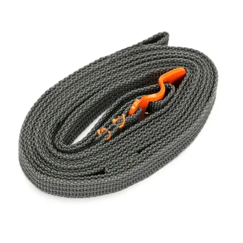Camping Outdoor Travel Equipment Durable Quick Release Luggage Strap with Stainless Steel Buckle Hook Release Type Gear