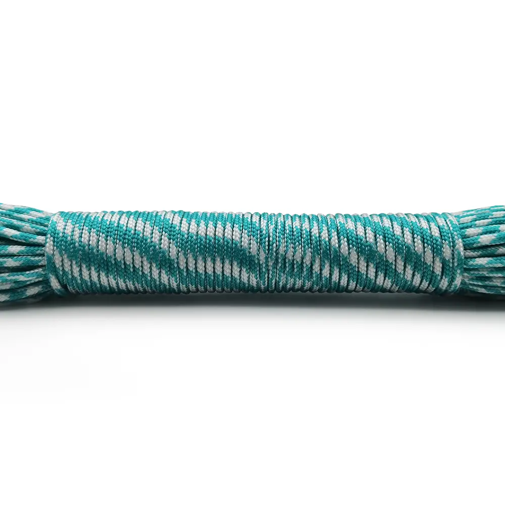 Diameter 2mm 100meters DeepRed Rope Parachute Cord Lanyard Rope Climbing Camping Survival Equipment Paracord Bracelet