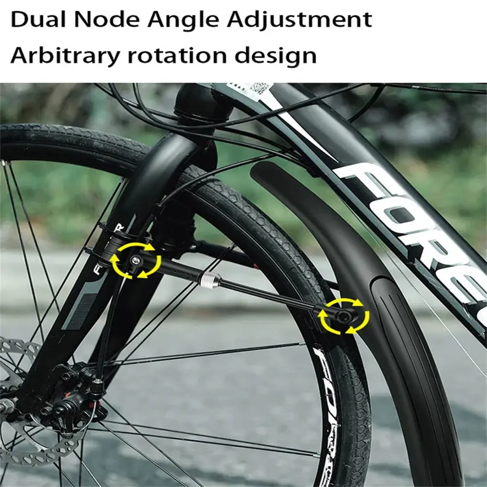 Bike Fenders Bicycle Mudguard For 26-29inches MTB Fender E-Bike Universal Adjustable Front Rear Bicycle Fenders Cycling Parts