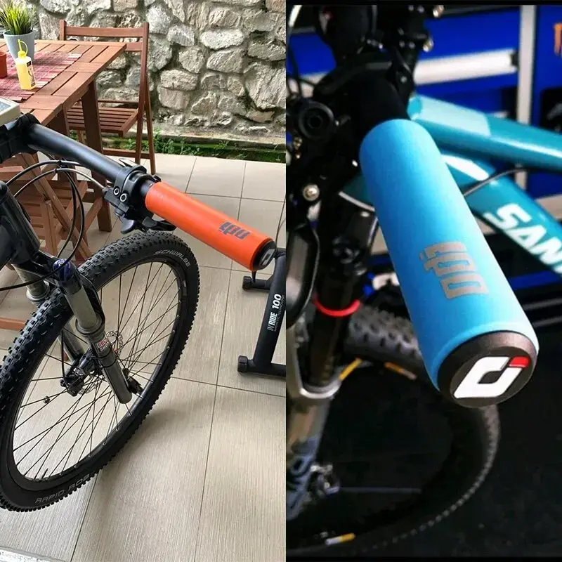 2PCS ODI MTB Grips Silicone Bicycle Handlebar Cover Soft Shock Absorbing Mountain Bike Handles Cuff MTB BMX Handlebar Fist Bike