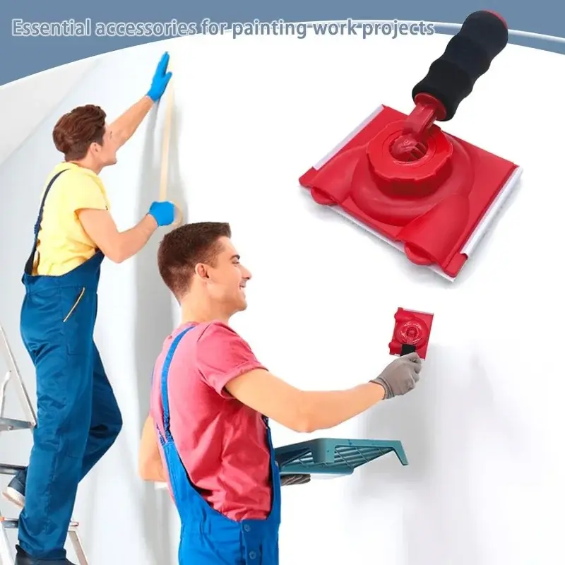 1pcs Professional Latex Paint Edger Brushes Multifunctional Wall Ceiling Corner Painting Brush Color Separator Trimmer Tools