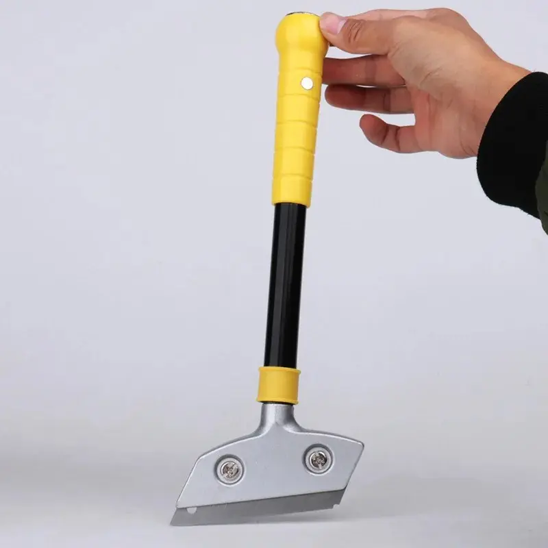 Drywall Cleaning Shovel Heavy Duty Long Handle paint Scraper Quickly tile grout adhesive remover wallpaper stripping hand tool