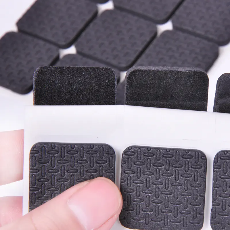 Rubber Pads For Chair Leg Furniture Anti Slip Mat Bumper Damper Self Adhesive Table Feet Protector Floor Protector Pads Hardware