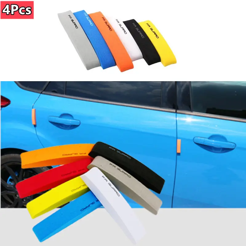 Universal 4Pcs Car Door Protector Guard Strip Scratch Protector Car EVA Foam Auto Door Edge Protection Car Accessories