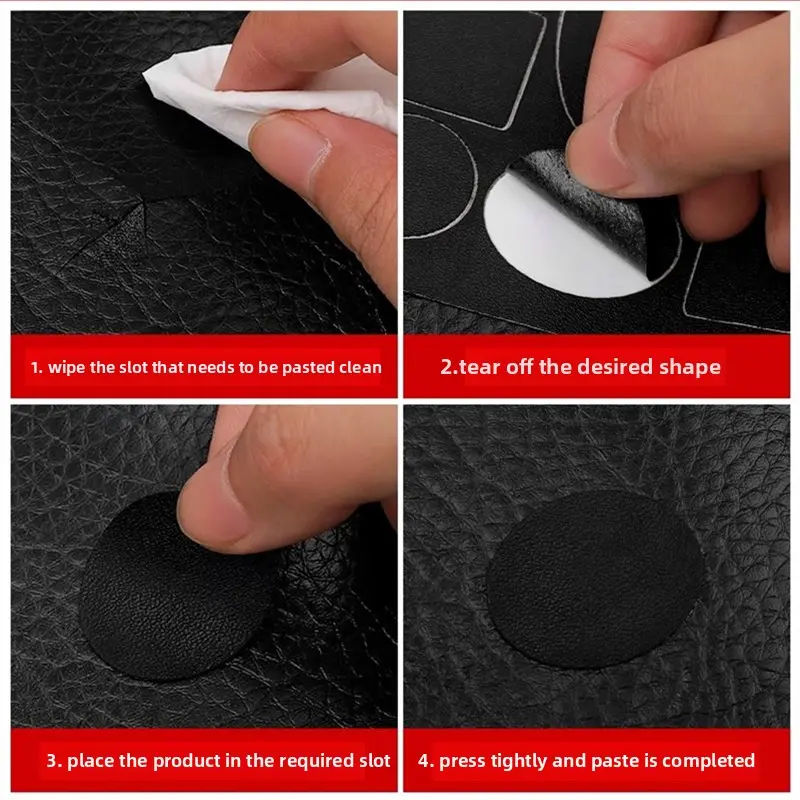 Repair Patches Self-Adhesive Leather Fabric Stickers for Leather Clothes Sofa Car Seats Furniture Bags Repair Sticky Patch