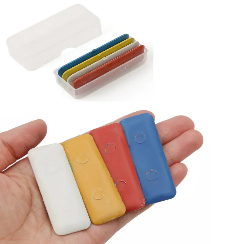 Mixed Color strip-shaped Scratch Chalk washable Erasable Fabric Marker DIY Sewing for Sewing and Cutting Marked Sewing Supplies