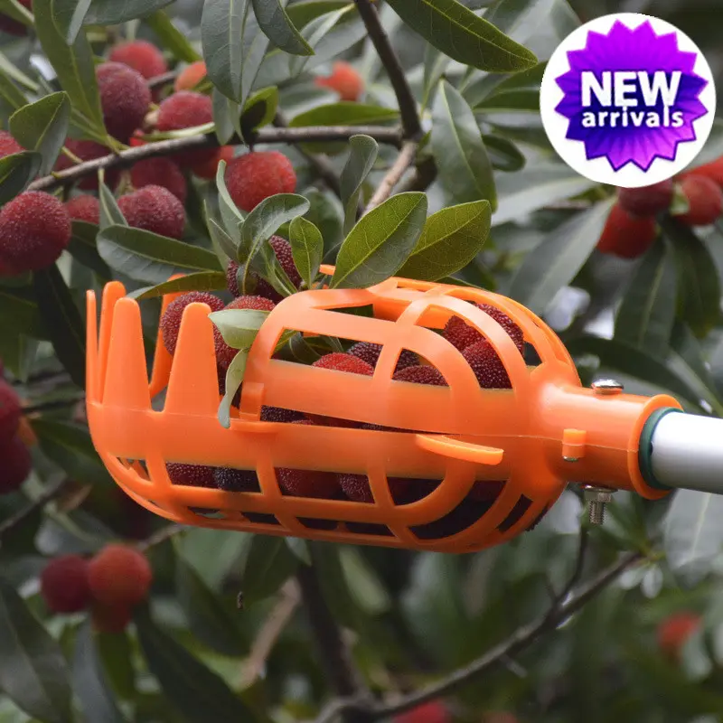 New Farm Garden Picking DeviceGarden Tools Deep Basket Fruit Picker Head Convenient Fruit Catcher Apple Peach Picking