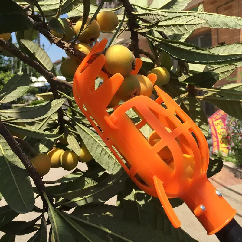 New Farm Garden Picking DeviceGarden Tools Deep Basket Fruit Picker Head Convenient Fruit Catcher Apple Peach Picking