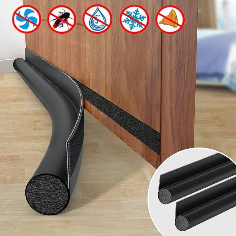 96cm Door Bottom Sealing Strip Windproof and Waterproof Strip Door Under Wind Shield Insulated House Acoustic Foam Sealing Strip