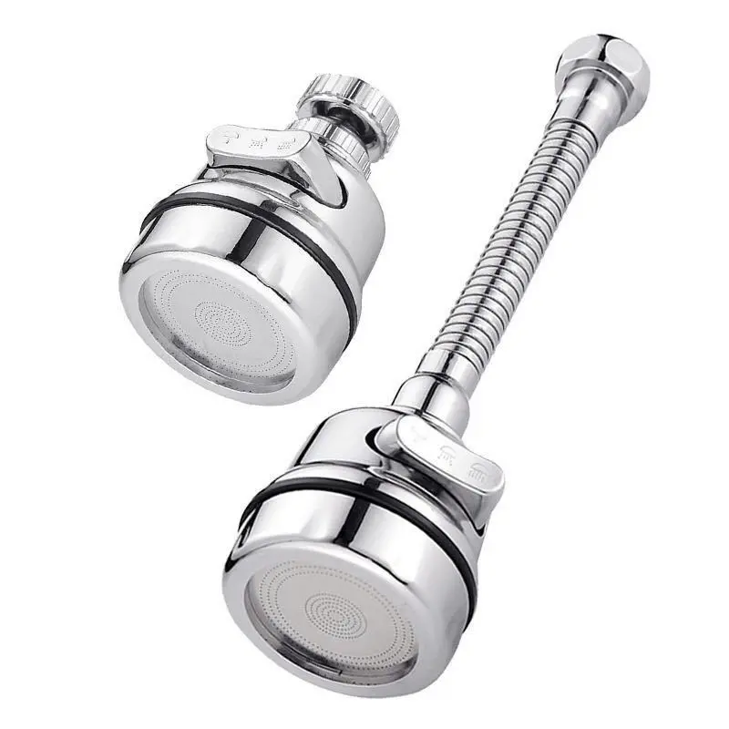 New 360 Degree Swivel Kitchen Faucet Aerator Adjustable 2/3 Modes Sprayer Filter Diffuser Water Saving Nozzle Faucet Connector