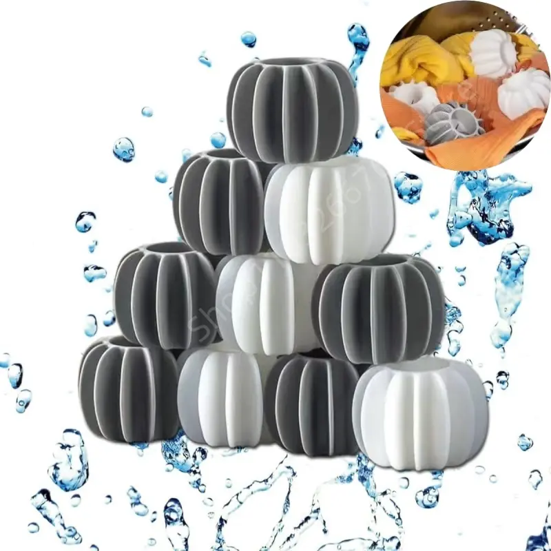 Laundry Ball Reusable Anti-tangle Silicone Clothes Hair Cleaning Tools Washing Machine  Cat Hair Catcher Laundry Ball