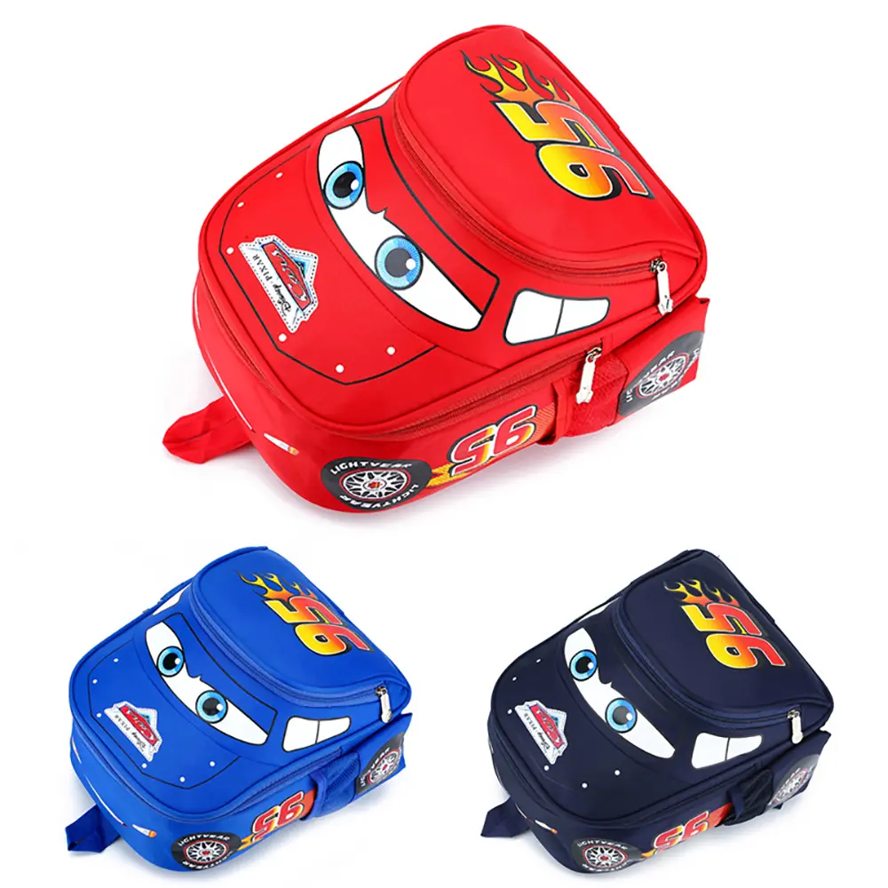 Cars Waterproof and Lightweight Car Backpack, Children's Backpack, Boys' Favorite Backpack