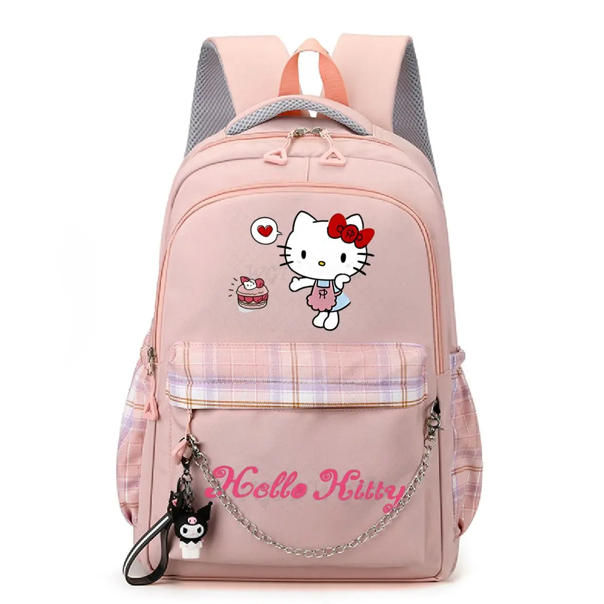 Mochila Cute Cartoon Hello Kitty Schoolbags for Student Teenager Children Rucksack Women Backpack Cute Hello Kitty Bags Gifts