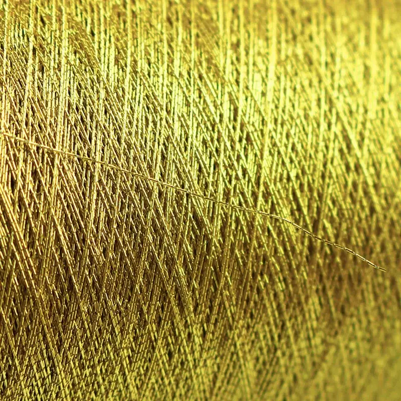 1Pc Metallic Thread Embroidery Gold Silver Machine Embroidery Threads DIY Manual Bright Silk Gold Cross-Stitch Thread