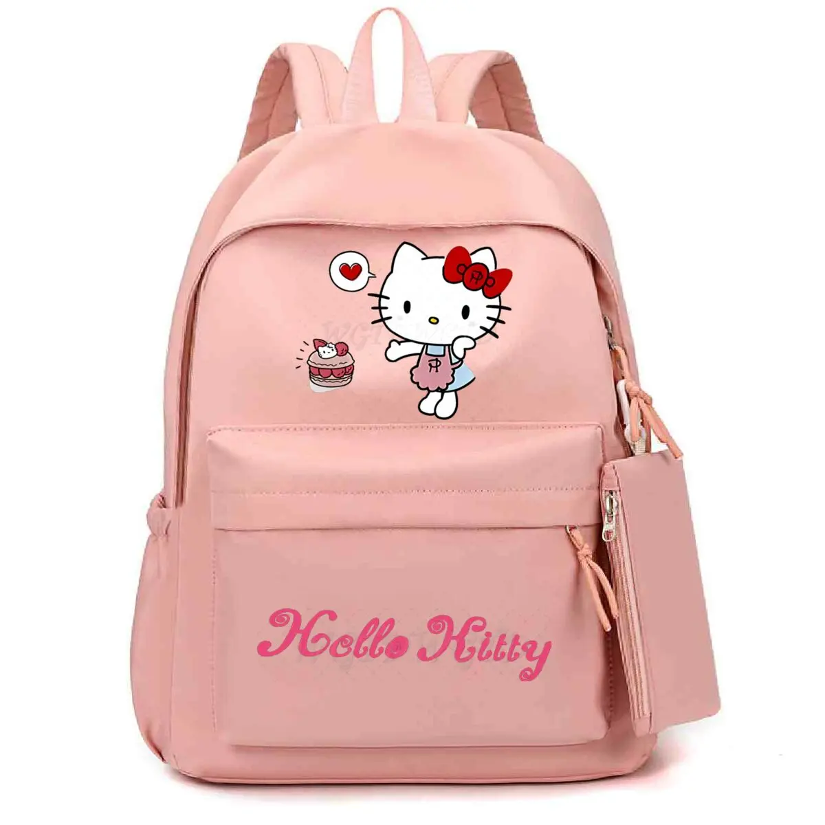 Cute Hello Kitty Schoolbags for Girls Student Teenager Children Rucksack Cartoon School Bags Women Travel Backpacks Mochila