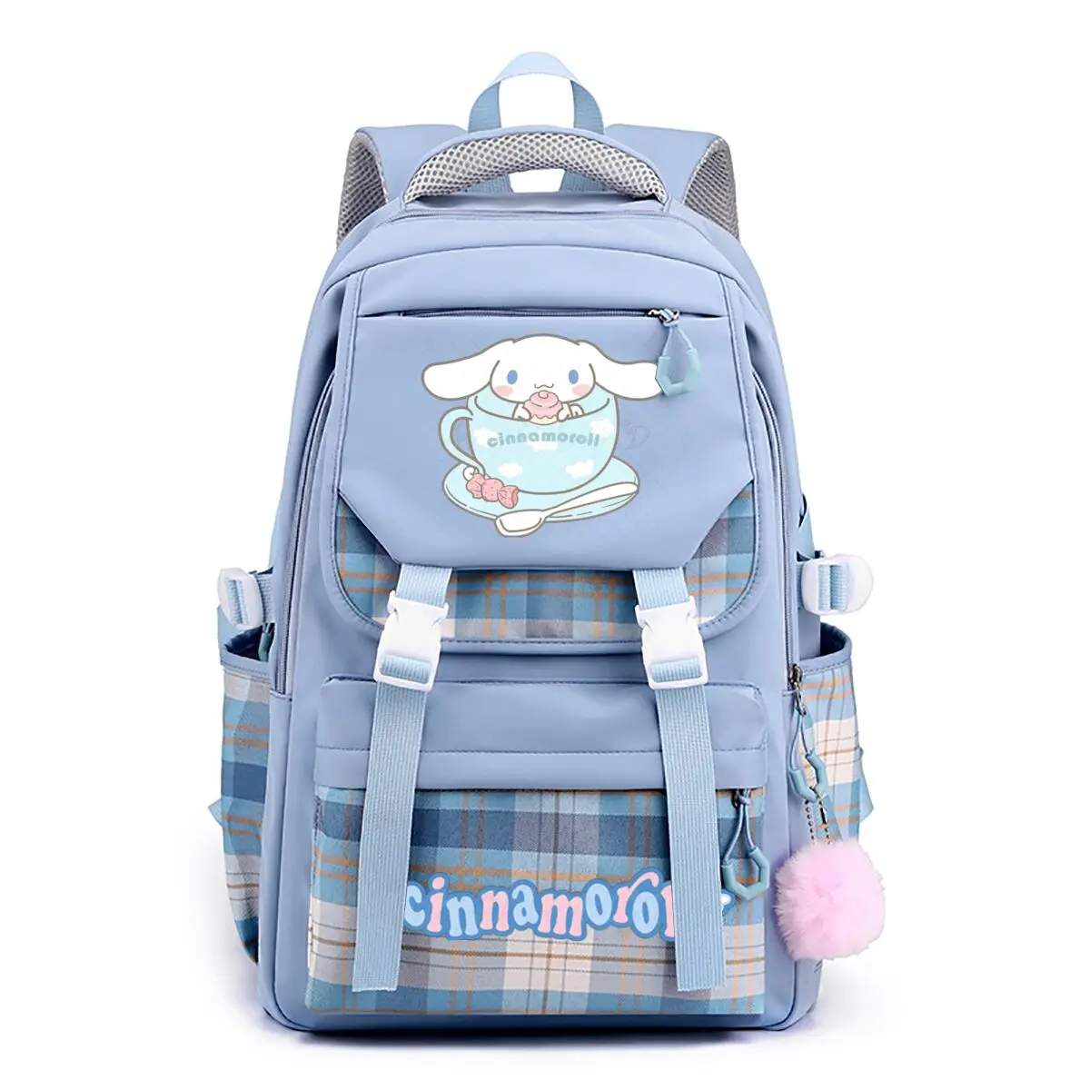 Cute Anime Cinnamoroll Schoolbags Children Teeneger Backpack Women Girls Large Travel Bags Cute Cartoon Cinnamoroll Bags Gifts