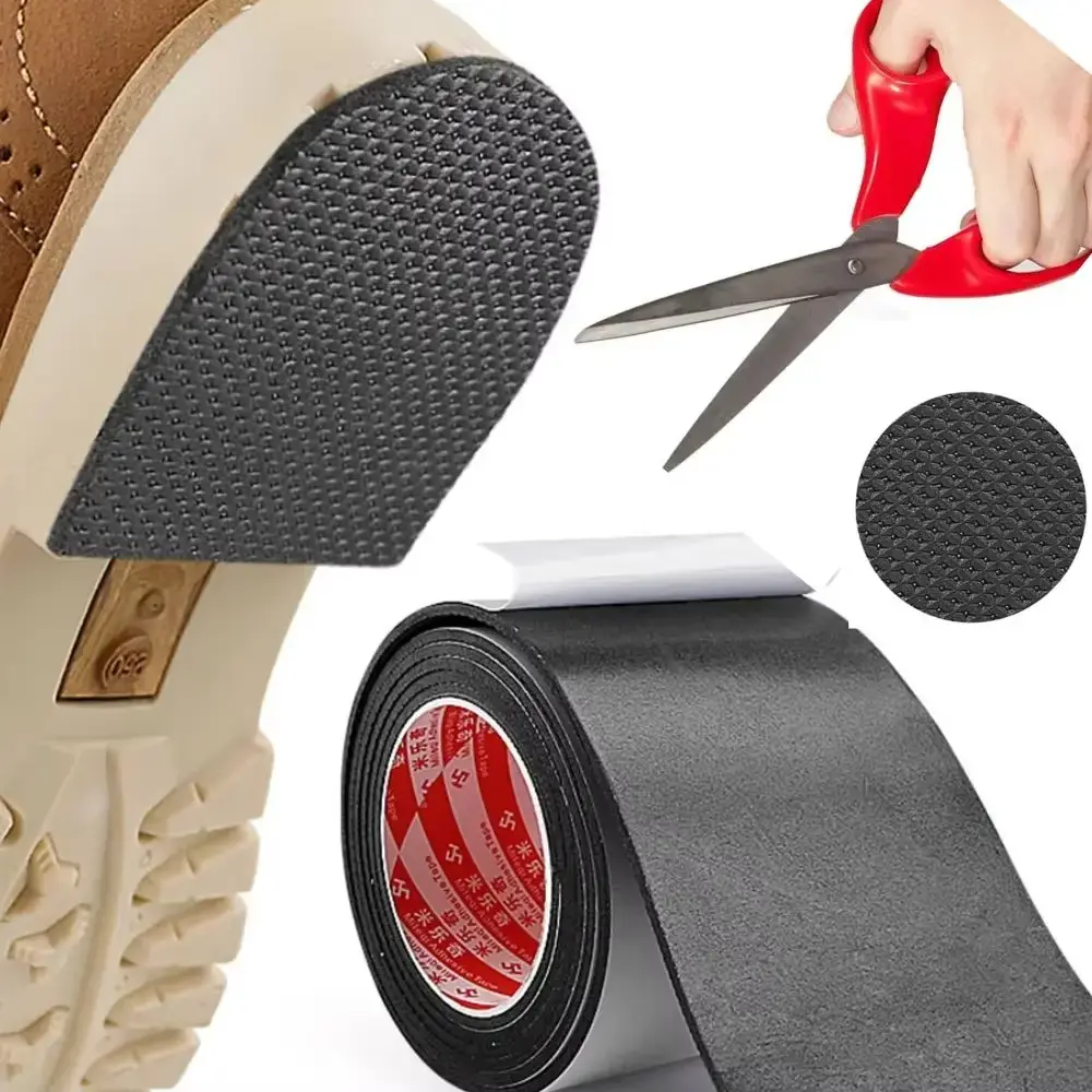 1M No-adhesive Anti-slip Sole Stickers Mute Cushion Insoles Repair Outsole Insoles Wearable Pads Shoe Accessories