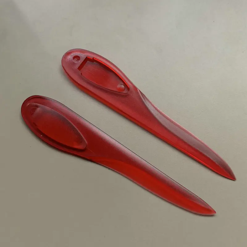 Paper Cutter Plastic Handle Long Handle Letter Opener A4 Paper Plastic Paper Cutter Art Paper Cutting Scissors