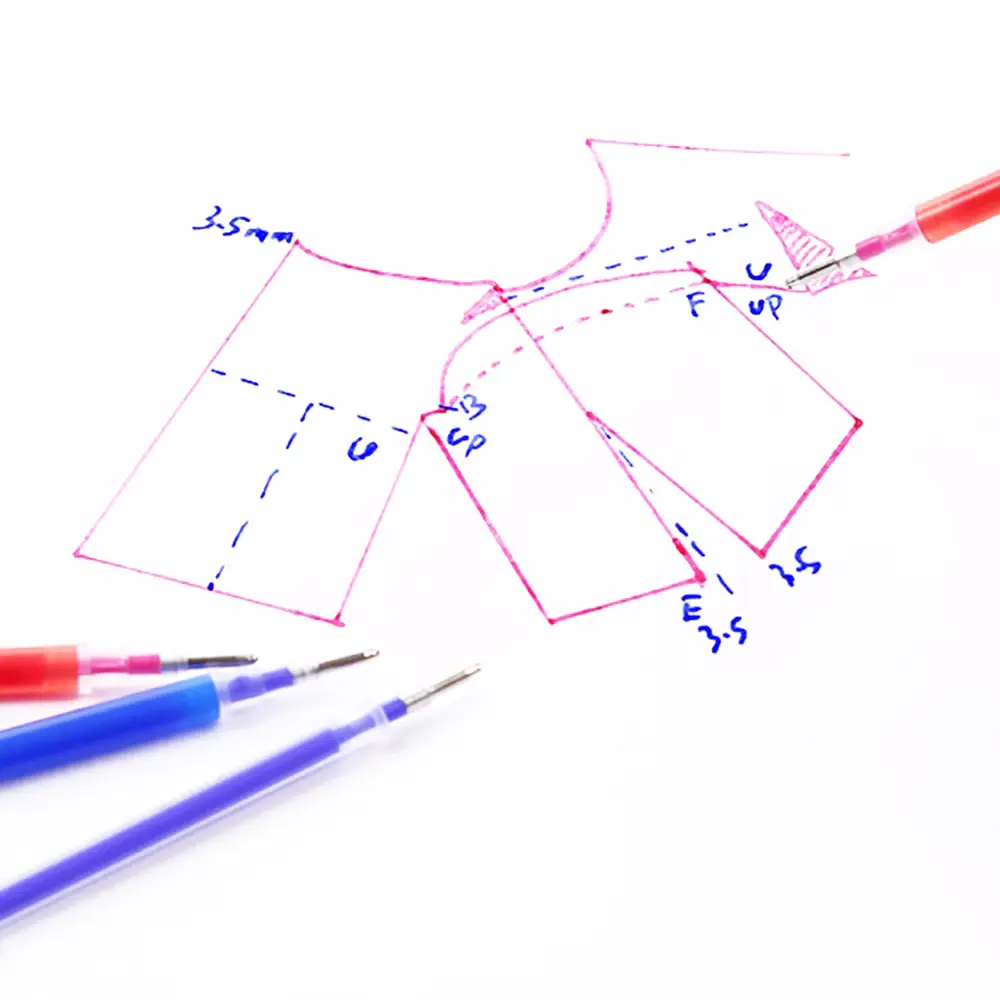 50 Hot Wiping Canned Refills Multi Color Replaceable Marking Tool Temporary Marking Of Tailoring Sewing Cutting DIY Marking Tool