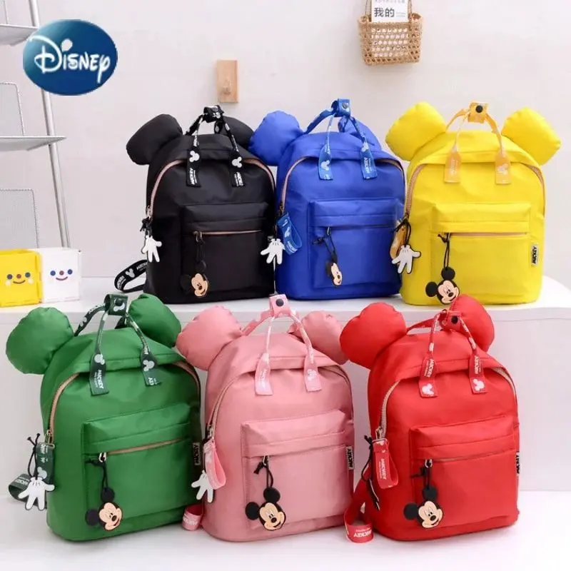 Luxury Children's Gift Schoolbag Disney Joint Backpack Mickey Backpack Small Backpack Kindergarten Schoolbag