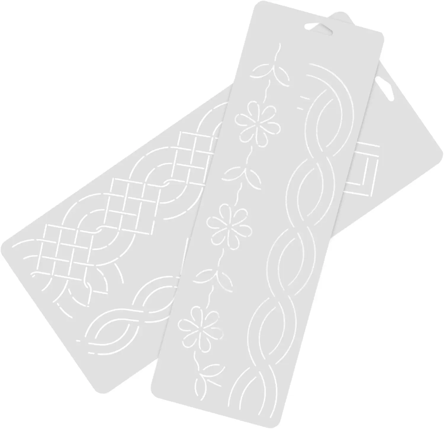 1Pc Patchwork Templates Quilting Ruler Templates Plastic Quilting Stencils Plastic Embroidery Sewing Templates DIY Sewing Tools
