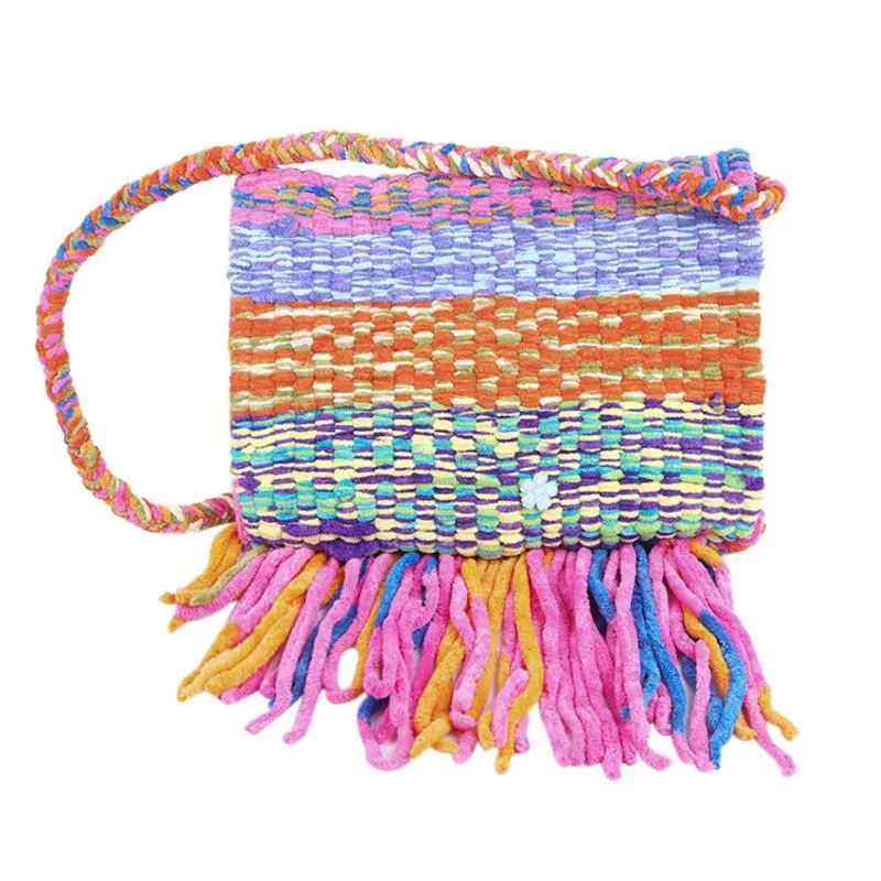 Handmade Scarf Weaver Knitted Scarf Shawl Blanket Artifact Adult And Child Woven Portable Toolkit DIY Creative Tools