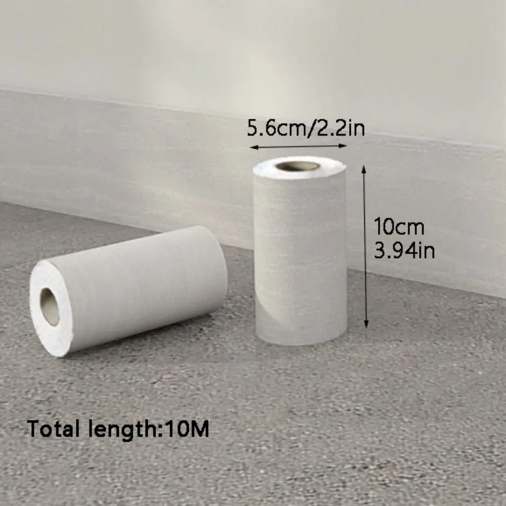 Thicken Wood Grain Tape 10cmx10m PVC Waist Line Wallpaper Home Decor Waterproof Floor Sticker Patches Furniture Renovation