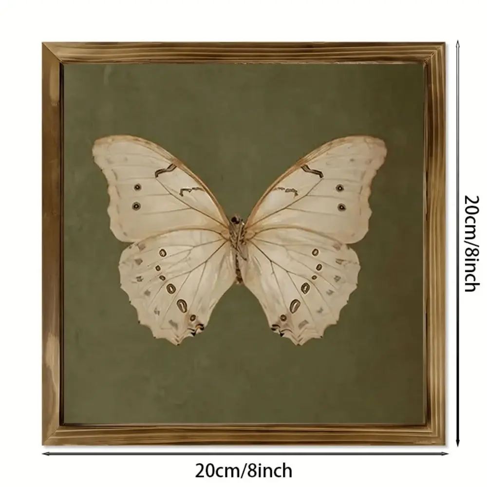 Vintage Butterfly Specimen Photo Frame Personalized Creative Wooden Decorative Painting Modern Simple Picture Frame Posters