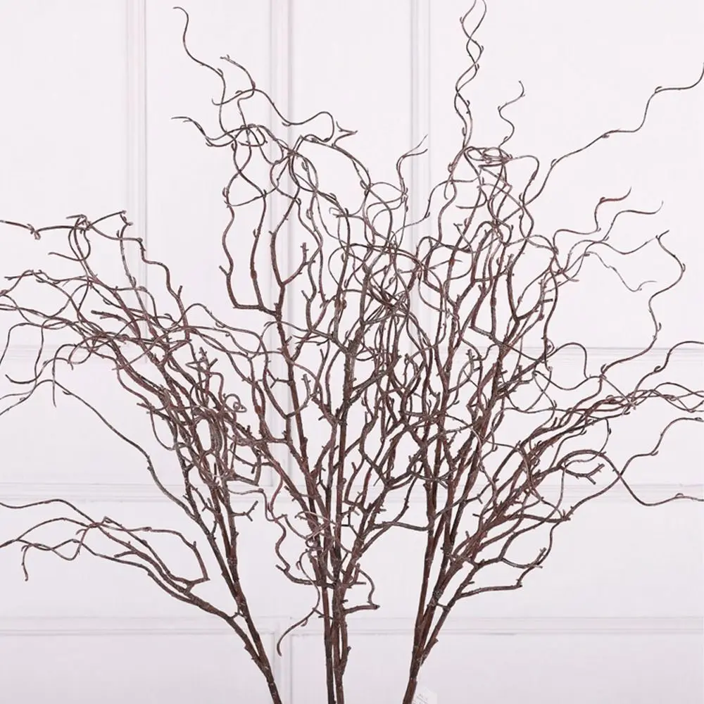 120cm Artificial Willow Deadwood Plastic Luxury Simulation Tree Branch Realistic Elegant Fake Plant Holiday Party Wedding