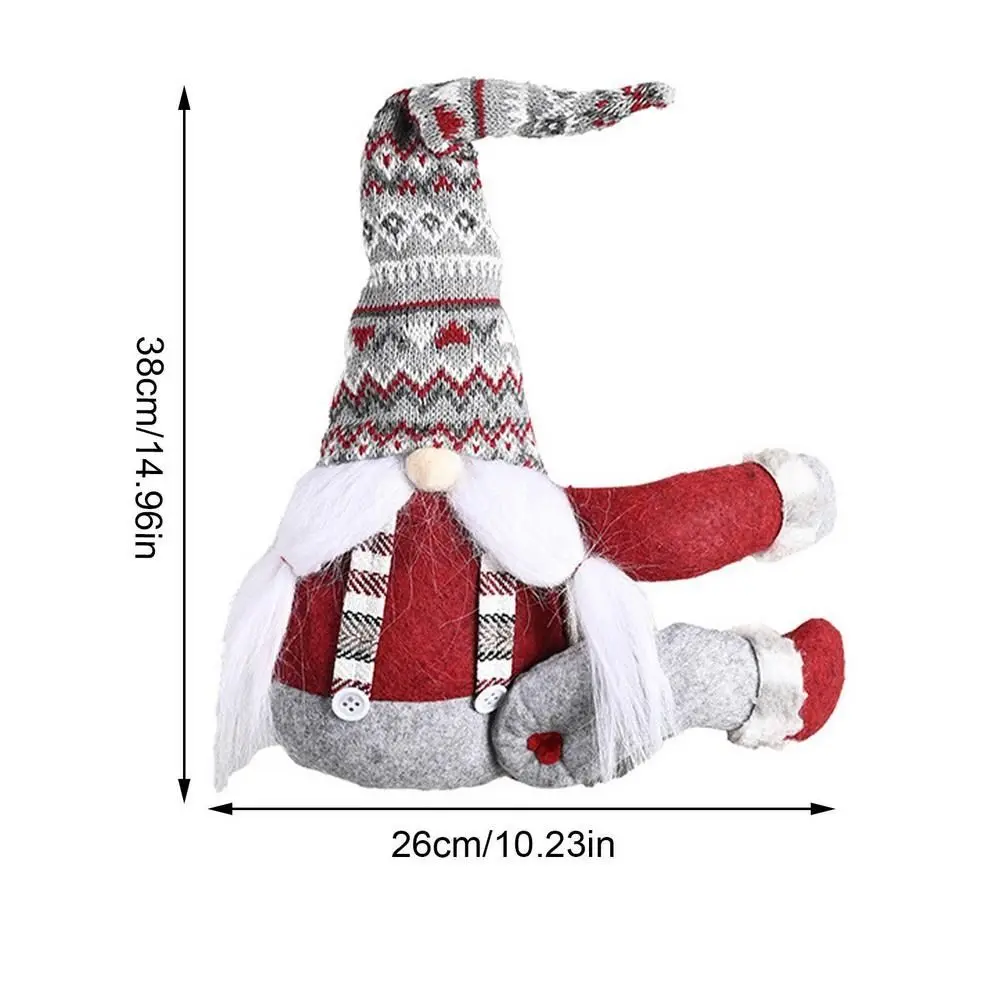 Funny Reusable Christmas Curtain Tieback Hanging Cute Forest Old Man Curtain Buckle Cartoon Santa Curtain Fastener Bedroom