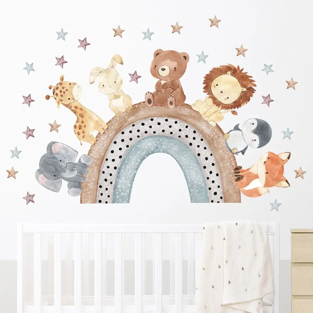 Easy To Use Creative For Wall Height Measurement Cute Cartoon DIY Art Mural Nursery Room Sticker Wall Decals Wall Sticker