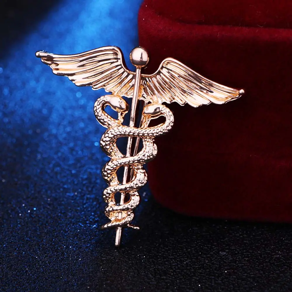 Retro Fashion Snake Angel Wings Badge Collar Clothing Corsage Accessories Brooch Pins Jewelry