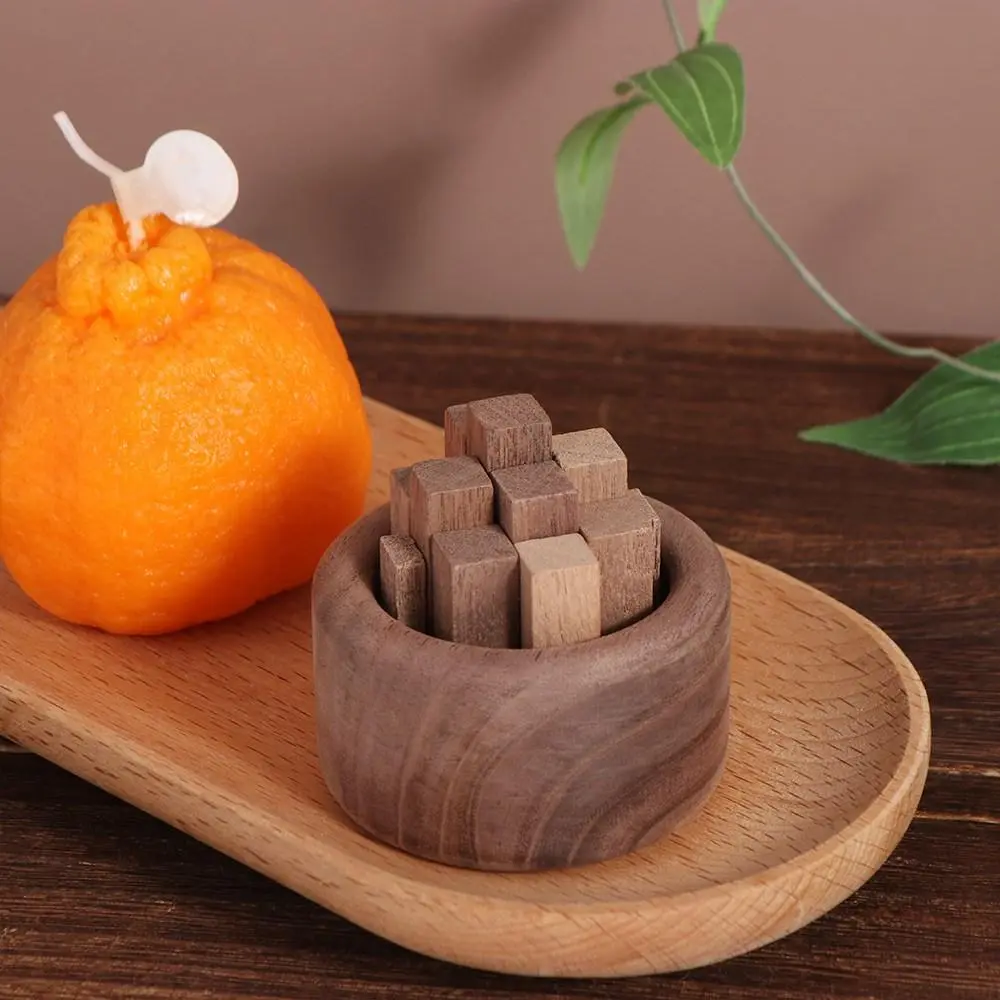 Unique Wooden Diffuser Round Eco-Friendly Wood Art Fireless Aromatherapy 3 Color Wooden Aromatherapy Home Decoration