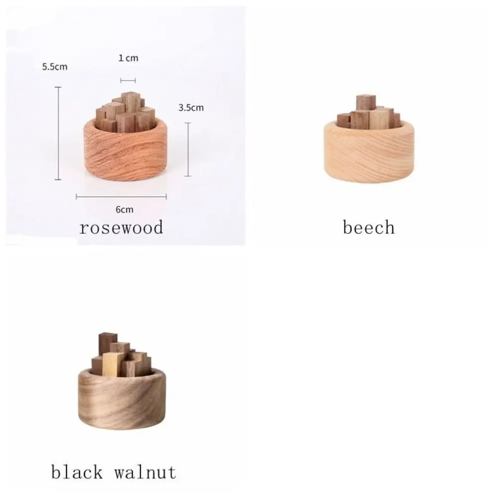 Unique Wooden Diffuser Round Eco-Friendly Wood Art Fireless Aromatherapy 3 Color Wooden Aromatherapy Home Decoration