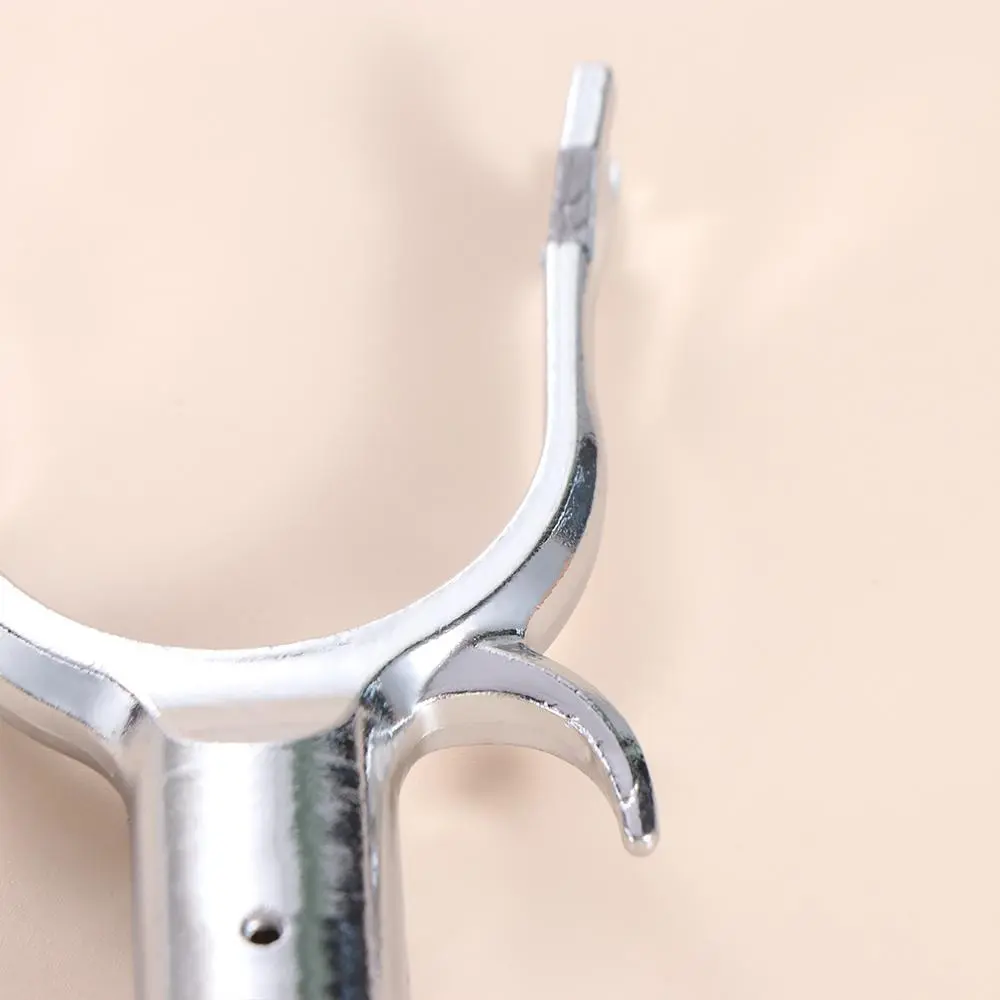 U Shaped Clothes Rod Joint Portable Durable Clothes Rod Metal Head Aluminum Alloy Laundry Hanging Fork Placing Clothes