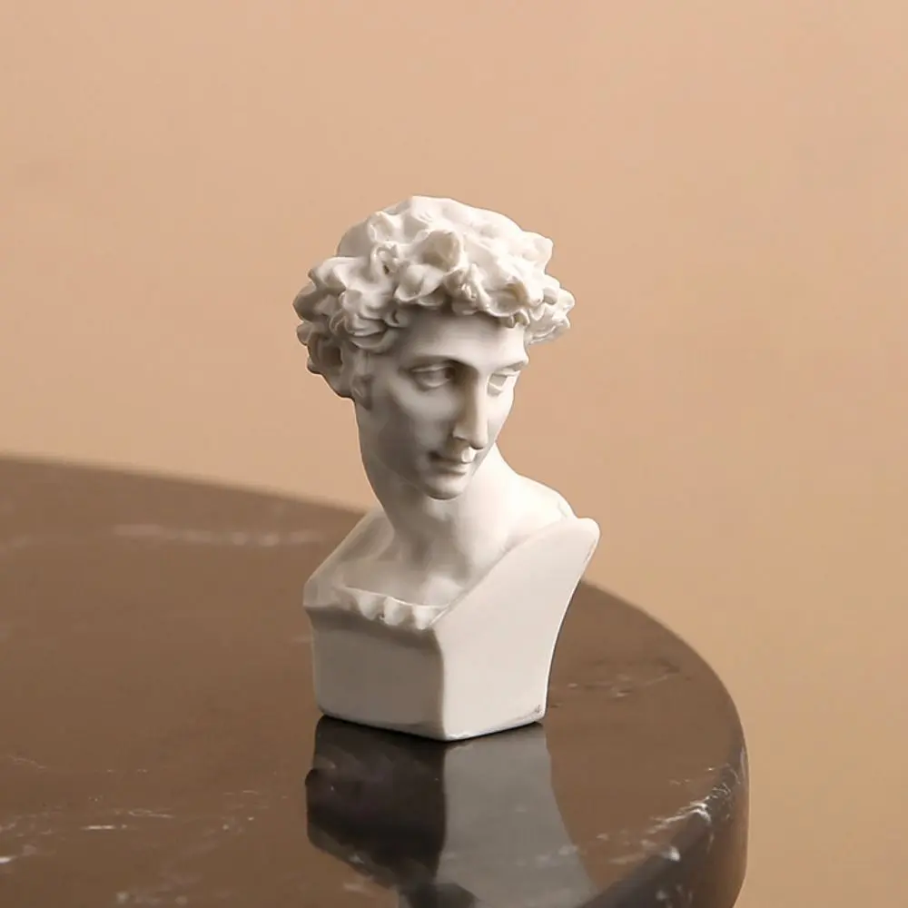 European Style Ancient Nordic Greek Figure Sketch Art Resin Craft Greek Mythology Statues 3D Female Art Statue Office