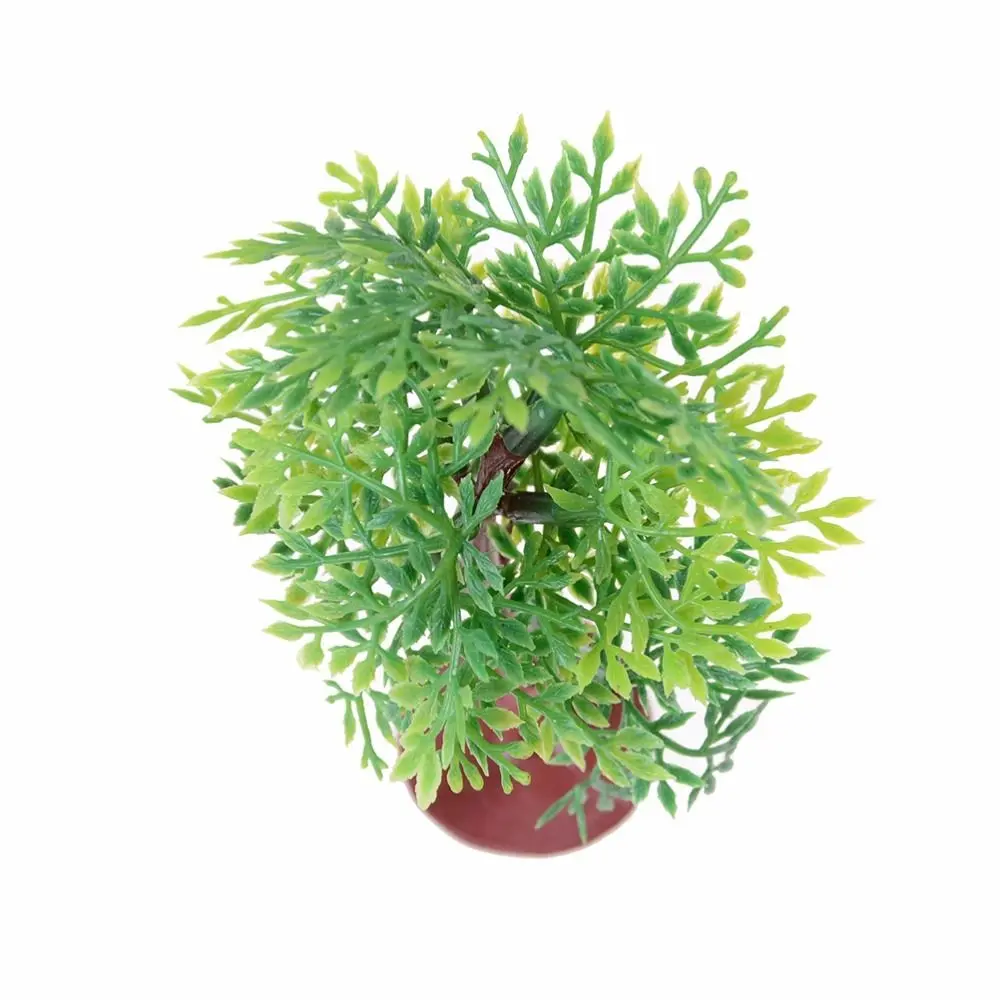Miniature Figurines Handicraft Scene Decoration Artificial Tree Fake Tree Model Ornament Tree Flower Pot Ornaments
