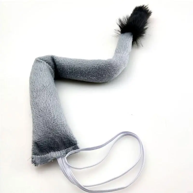 Dunkey Headband Animal Hair Hoop Faux  Dunkey Ears Plush Horse Ears Realistic Halloween Headband Horse Cosplay