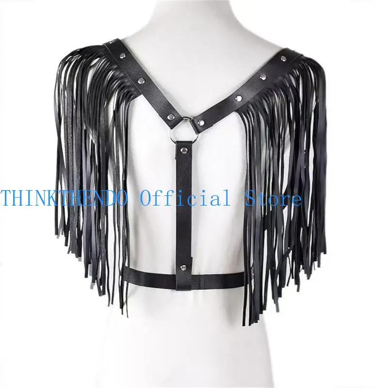 39BB Harness Waist Belt Waist Strap Chain for Casual Costume Belt for Jeans Dress