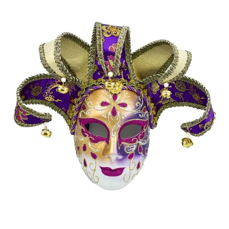 39BB Masquerade Mask Mask Venetians Comedy Mask Mardi Gras Party Mask Halloween Cosplay Mask Wall Decorations Gifts
